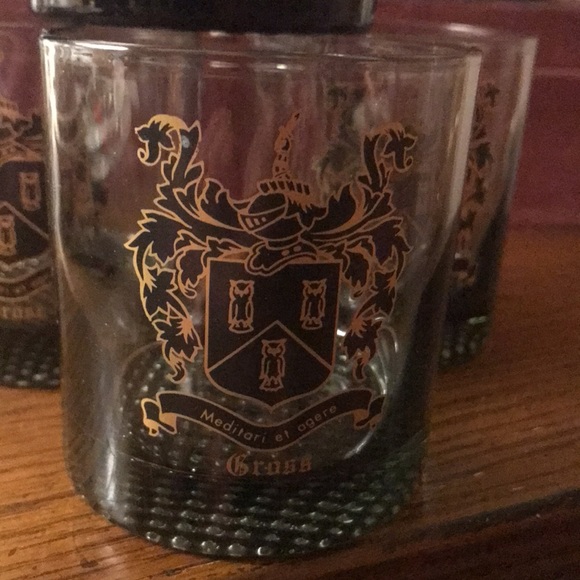 Faricy Irish Coat of Arms Nob Hill Tumblers - Set of 4 - Picture 7 of 9
